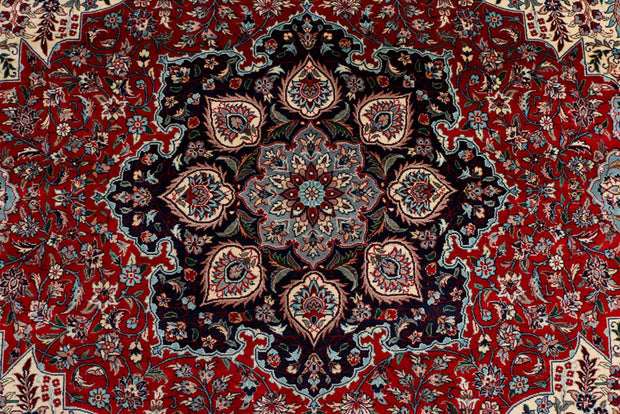 Firebrick Isfahan 8'  2" x 10' " - No. QA37983