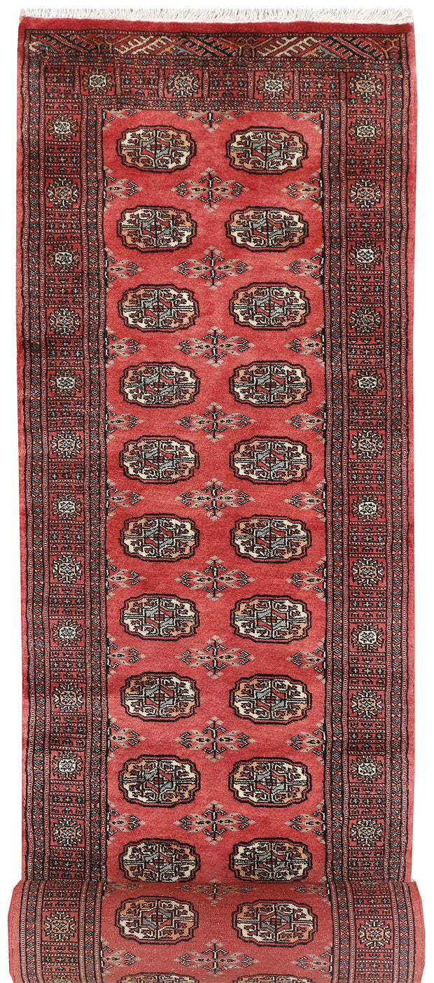 Indian Red Bokhara 2'  6" x 14'  1" - No. QA23757