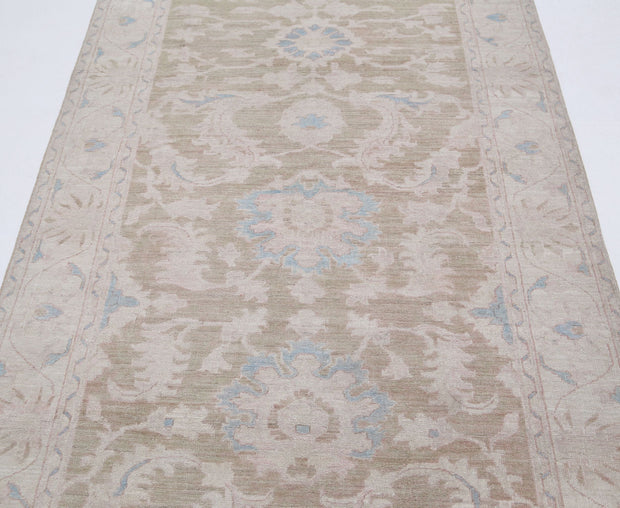 Hand Knotted Serenity Wool Rug 4' 2" x 12' 1" - No. AT75252