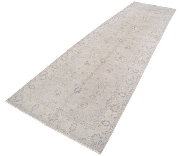 Hand Knotted Serenity Wool Rug 3' 11" x 13' 9" - No. AT29729