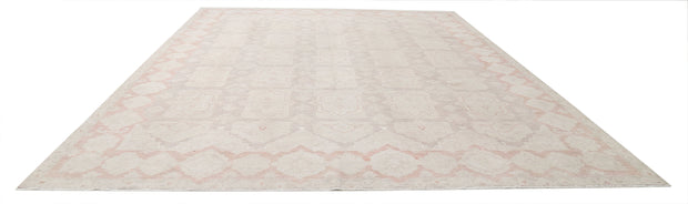 Hand Knotted Serenity Wool Rug 9' 11" x 14' 2" - No. AT72620
