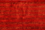 Crimson Gabbeh 4'  7" x 6'  8" - No. QA43343