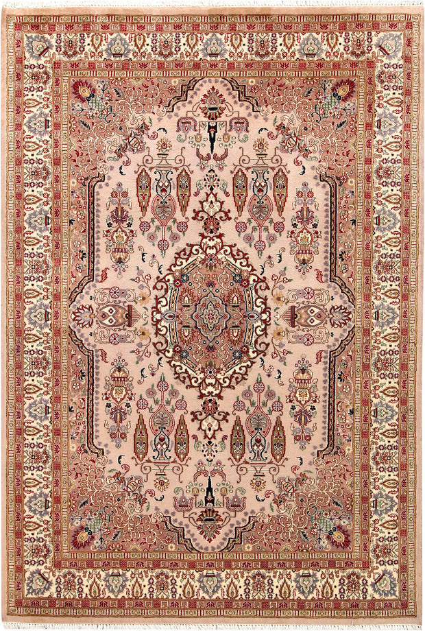 Misty Rose Isfahan 4'  6" x 6'  8" - No. QA88899