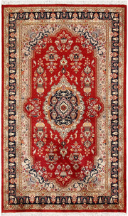 Firebrick Isfahan 3'  4" x 5'  6" - No. QA70093