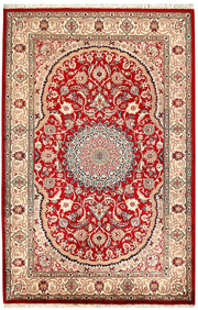 Firebrick Isfahan 3'  7" x 5'  7" - No. QA50005