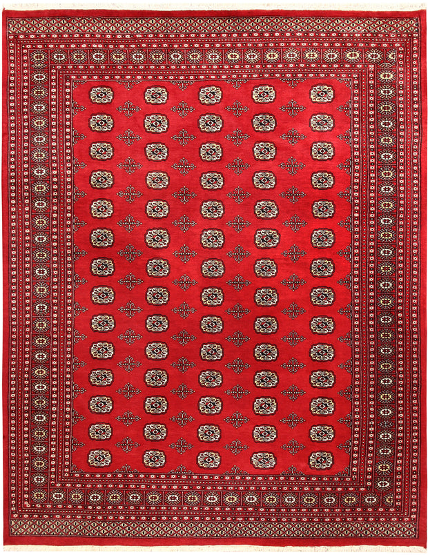 Red Bokhara 8'  1" x 10'  5" - No. QA83529