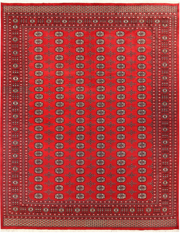 Red Bokhara 9'  1" x 11'  6" - No. QA80456