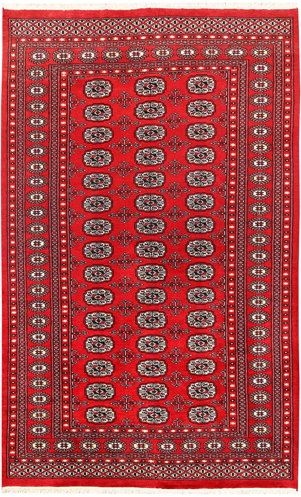 Red Bokhara 4'  11" x 8'  1" - No. QA50135