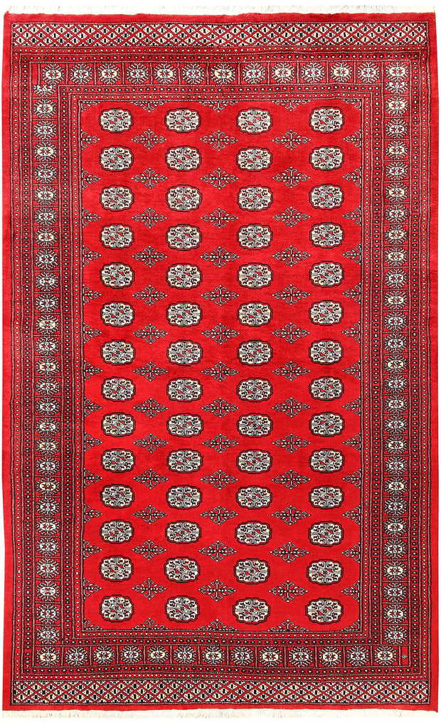 Red Bokhara 5'  7" x 8'  11" - No. QA28279