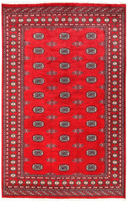 Red Bokhara 5'  7" x 8'  10" - No. QA56012