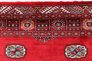 Red Bokhara 4'  2" x 6'  9" - No. QA73256