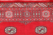 Red Bokhara 4'  1" x 6'  3" - No. QA55639