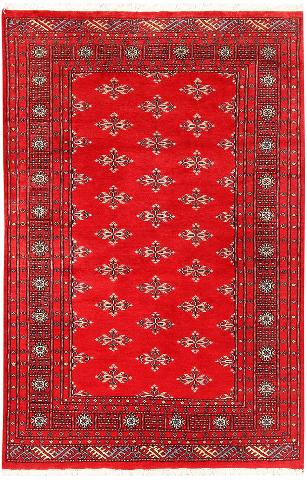 Red Butterfly 4'  2" x 6'  3" - No. QA22371