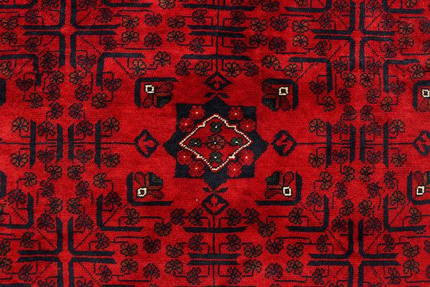 Dark Red Khal Mohammadi 6'  5" x 9'  4" - No. QA73186