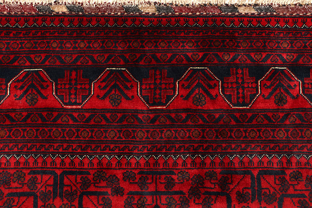 Dark Red Khal Mohammadi 6'  4" x 9'  5" - No. QA39800