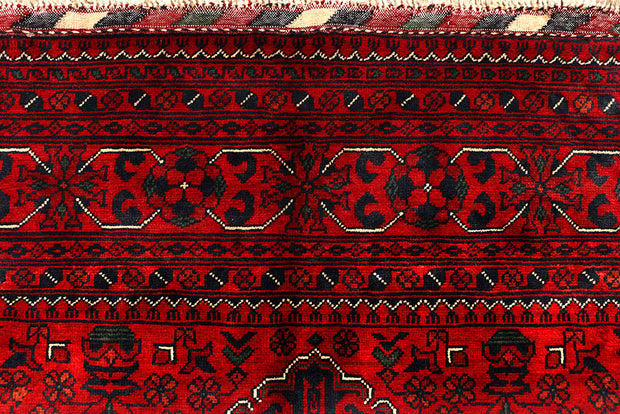 Dark Red Khal Mohammadi 6'  4" x 9'  3" - No. QA86927