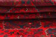 Dark Red Khal Mohammadi 6'  4" x 9'  2" - No. QA92563