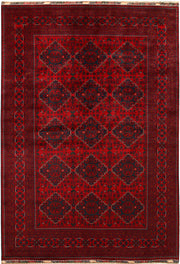Dark Red Khal Mohammadi 6'  4" x 9'  2" - No. QA92563