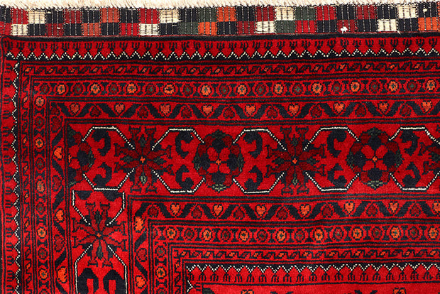 Dark Red Khal Mohammadi 6'  4" x 9'  3" - No. QA96394