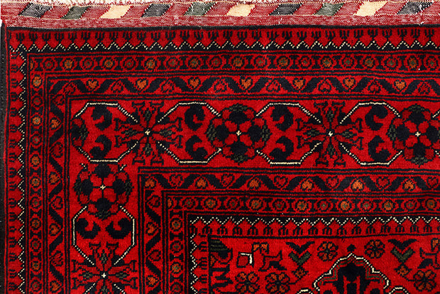 Dark Red Khal Mohammadi 6'  5" x 9'  3" - No. QA12359