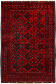 Dark Red Khal Mohammadi 6'  4" x 9'  6" - No. QA95314