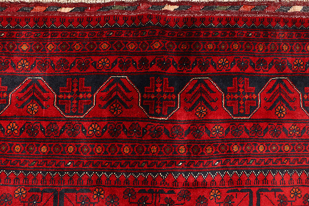 Dark Red Khal Mohammadi 6'  6" x 9'  7" - No. QA18908