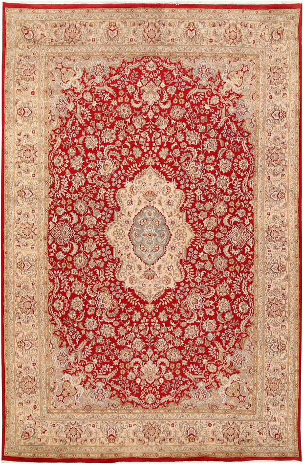 Firebrick Isfahan 6'  5" x 9'  10" - No. QA40050