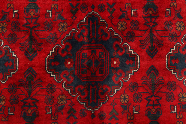 Dark Red Khal Mohammadi 6'  8" x 9'  5" - No. QA63710