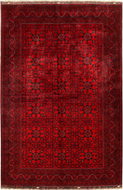 Dark Red Khal Mohammadi 6'  4" x 9'  8" - No. QA75070