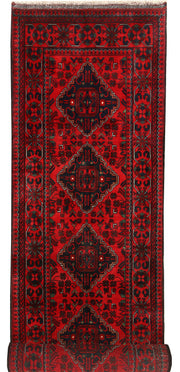 Dark Red Khal Mohammadi 2'  7" x 9'  7" - No. QA32184