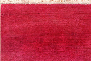 Crimson Overdyed 6'  5" x 9'  6" - No. QA41742