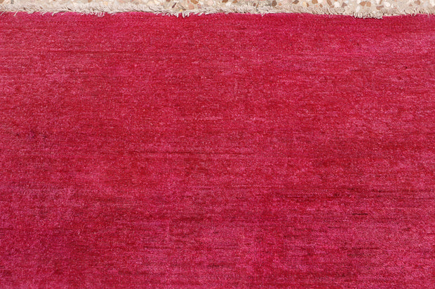 Crimson Overdyed 6'  5" x 9'  6" - No. QA41742