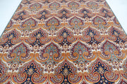 Hand Knotted Artemix Wool Rug 8' 7" x 9' 9" - No. AT51657