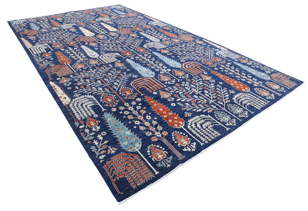 Hand Knotted Artemix Wool Rug 9' 1" x 15' 8" - No. AT77967