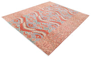 Hand Knotted Artemix Wool Rug 6' 9" x 8' 4" - No. AT52793