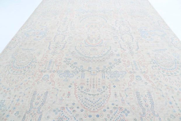 Hand Knotted Fine Artemix Wool Rug 9' 10" x 13' 8" - No. AT40690