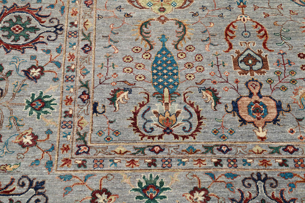 Hand Knotted Jasmine Sultani Wool Rug 8' 9" x 11' 11" - No. AT24884