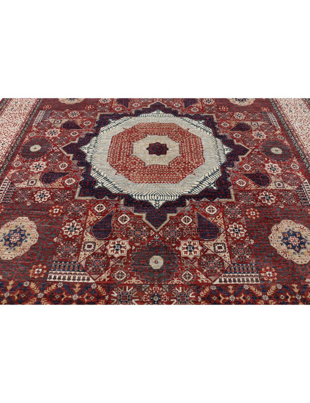 Hand Knotted Fine Mamluk Wool Rug 10' 1" x 13' 9" - No. AT14725