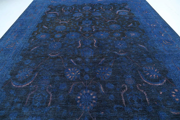 Hand Knotted Onyx Wool Rug 11' 7" x 14' 6" - No. AT77013