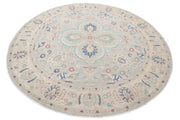 Hand Knotted Onyx Wool Rug 7' 9" x 8' 1" - No. AT75548