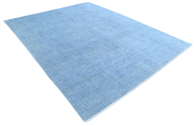 Hand Knotted Overdye Wool Rug 7' 11" x 10' 3" - No. AT17158