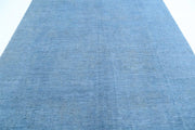 Hand Knotted Overdye Wool Rug 7' 11" x 10' 3" - No. AT17158