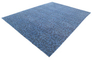 Hand Knotted Overdye Wool Rug 8' 10" x 11' 9" - No. AT20129