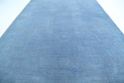 Hand Knotted Overdye Wool Rug 9' 9" x 13' 8" - No. AT94993