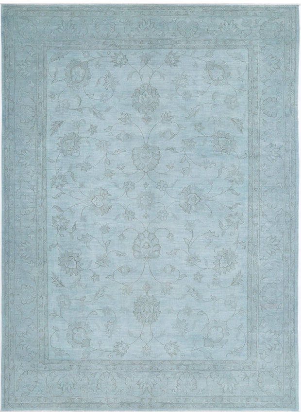 Hand Knotted Overdye Wool Rug 9' 11" x 13' 10" - No. AT86330