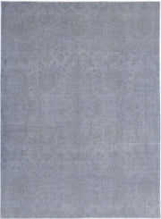 Hand Knotted Overdye Wool Rug 9' 9" x 13' 5" - No. AT81894
