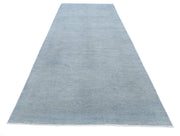 Hand Knotted Overdye Wool Rug 5' 2" x 14' 10" - No. AT10823