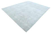 Hand Knotted Overdye Wool Rug 9' 1" x 11' 4" - No. AT42201