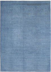 Hand Knotted Overdye Wool Rug 9' 11" x 13' 6" - No. AT64795