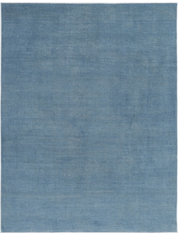 Hand Knotted Overdye Wool Rug 8' 11" x 11' 9" - No. AT60336